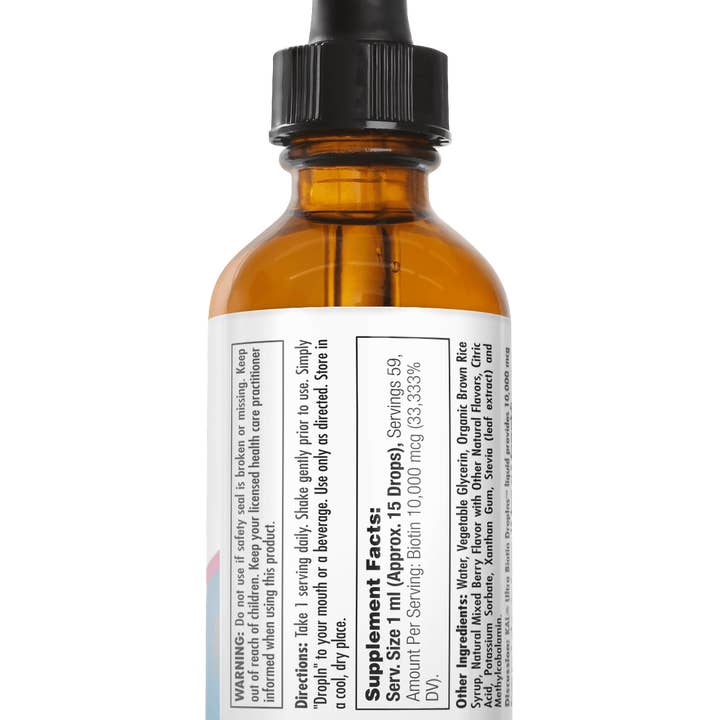 KAL - Wholesale Oral Supplement/Vitamin - Ultra Biotin DropIns™ Berry2