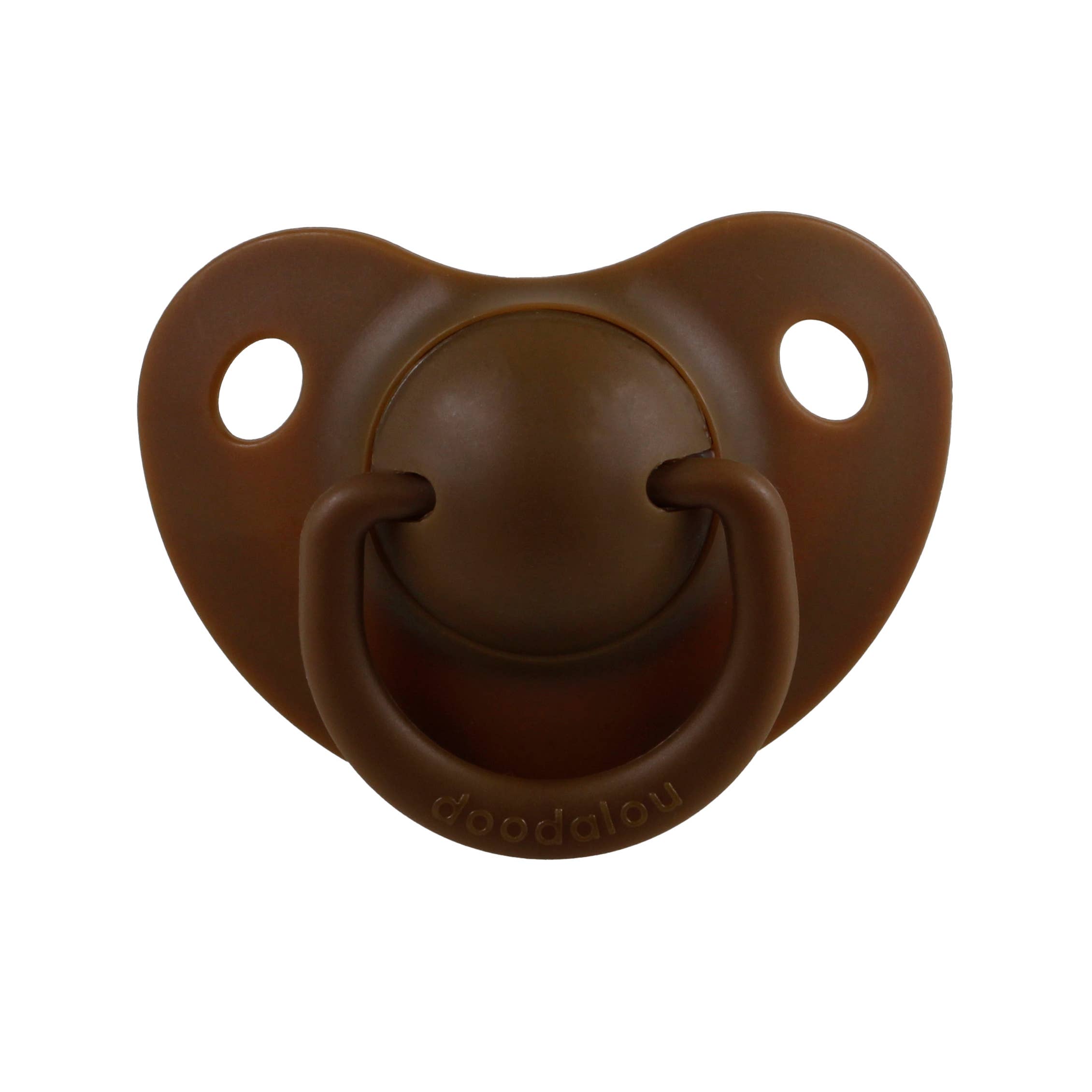 Doodalou - Wholesale Pacifier - Baby - Doodalou Pacifier - Dark Brown and Light Brown5