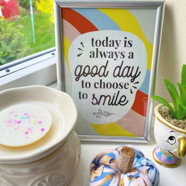 Today Is Always A Good Day To Choose To Smile for wholesale by Curious Print Studio