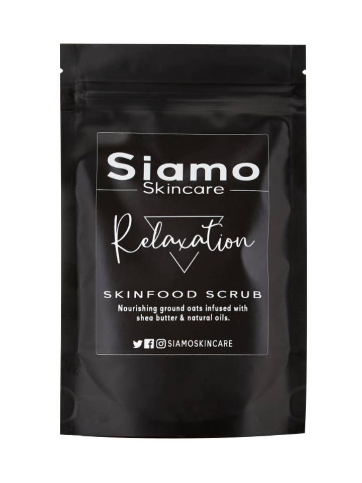 Relaxation Skinfood Scrub for wholesale by Siamo Skincare