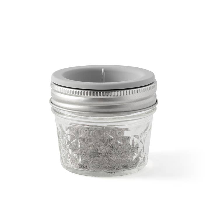 Fox Run Brands - Wholesale Ashtray - Herbware Mason Jar Pick Ashtray, 2.67" x 2.67" x 1.34"1