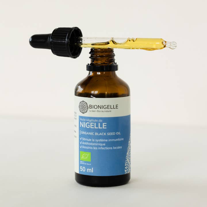 BIOKHAAN - Venta al por mayor Aceites de baño/corporales - Aceite de Nigella BIO 100 ml – Cuidado y Bienestar BIONIGELLE