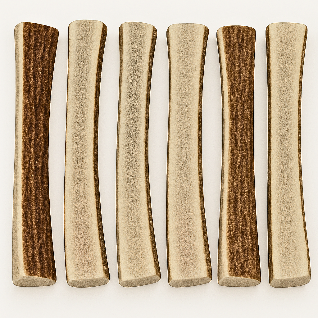 WhiteTail Naturals - Wholesale Pet Bone/Rawhide - Dog - (SMALL) SPLIT Elk Antler Chew -Single or Multipack, Branded1