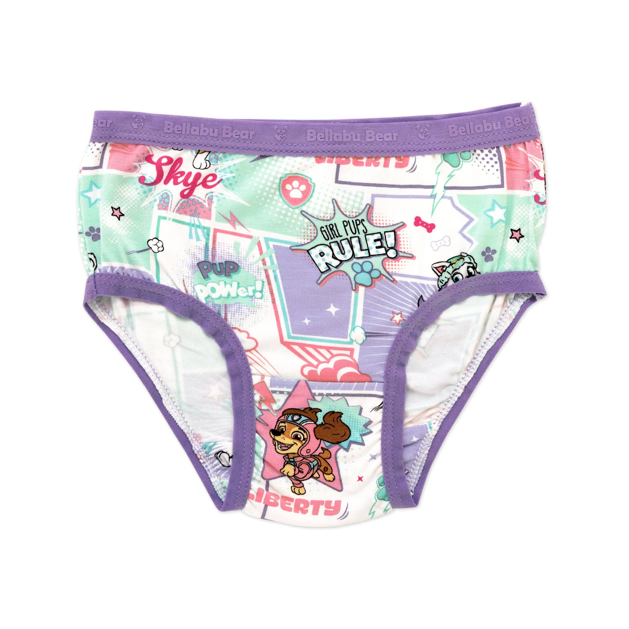 Bellabu Bear – wholesale Underwear – Child – PAW Patrol Girl's Bamboo Underwear 7-Pack7