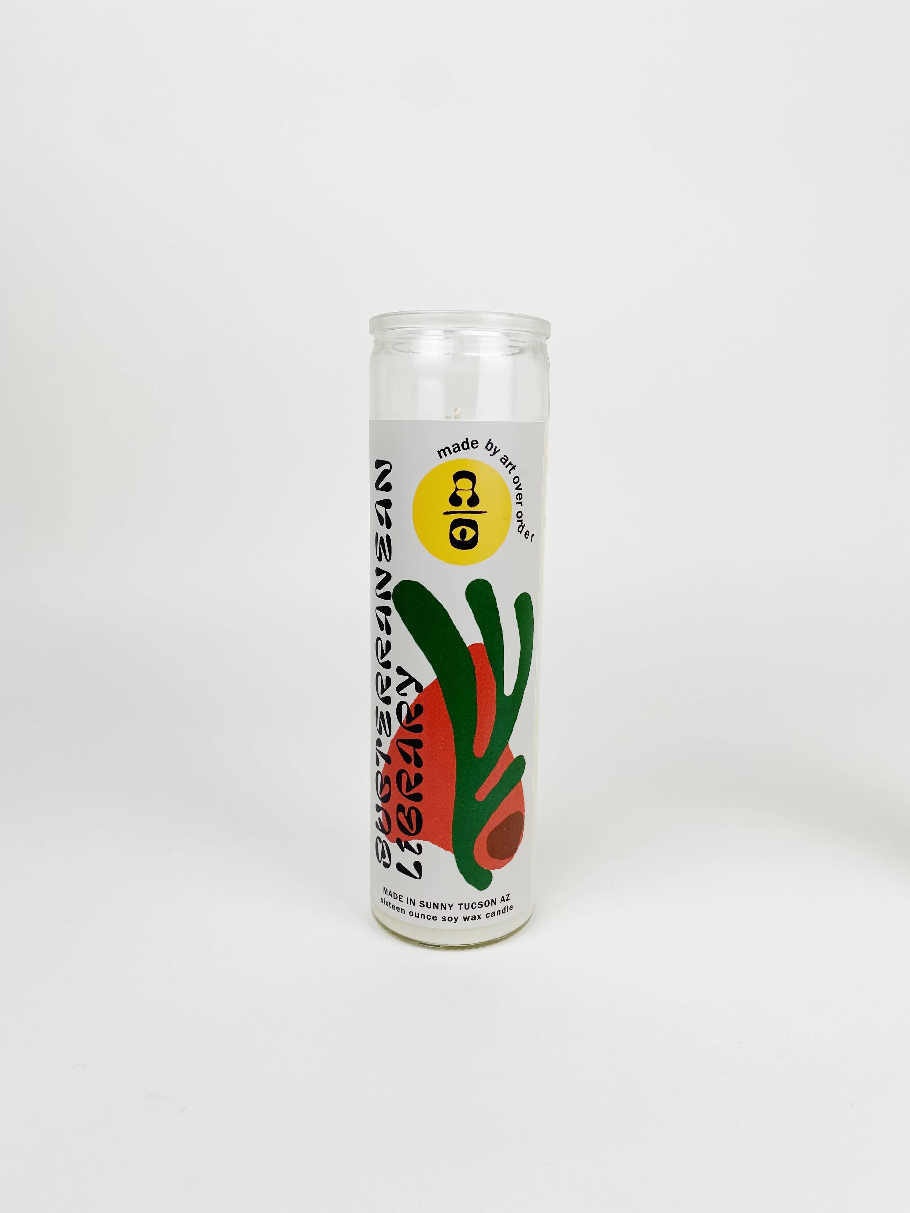 Art Over Order - Wholesale Votive Candle - Subterranean Library Intention Candle