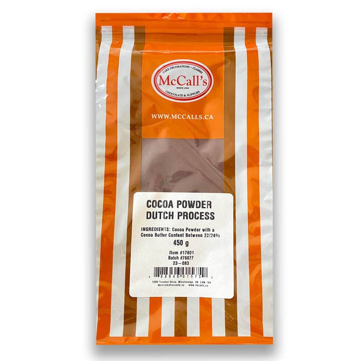 McCall's - Wholesale Cake mix - COCOA POWDER DUTCH PROCESS 450g 16 oz 22/24