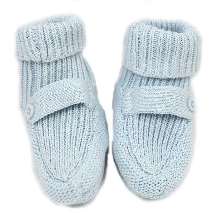 Viverano Organics - Wholesale Booties - Baby - Milan Baby Booties Shoes Sweater Knit (Organic Cotton)1