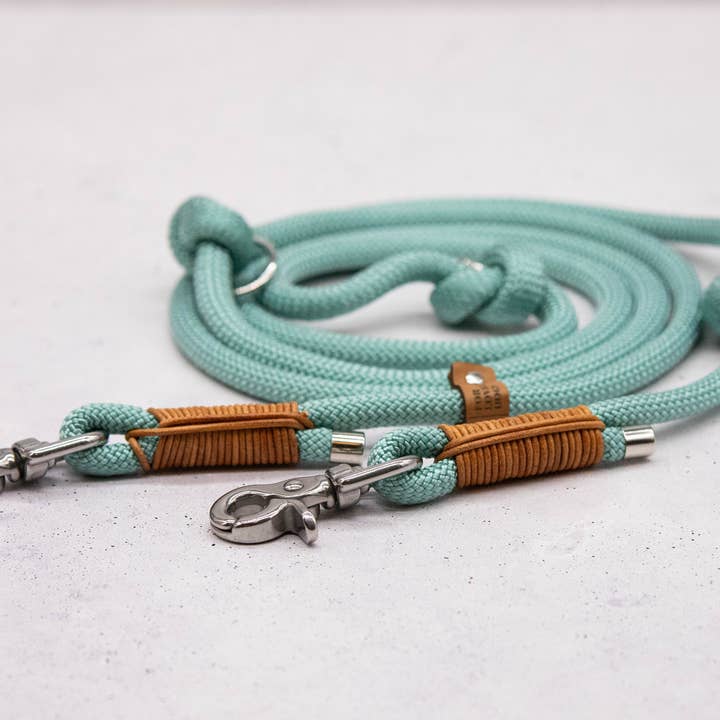 FOR LOVELY DOGS / Linda Jansen - Wholesale Pet Leash - Dog - Sea Leather Tau Dog Leash