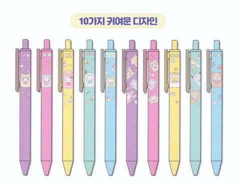 K-Wonderland - Vendita all'ingrosso Penne - Penna a sfera Sanrio Softgrip 0,5 mm con 10 design assortiti4