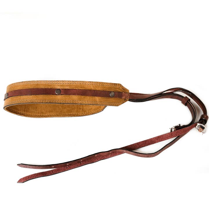 Atitlan Leather – Engroshandel Kamerarem – Dobbelt farve læder kamerastrop5