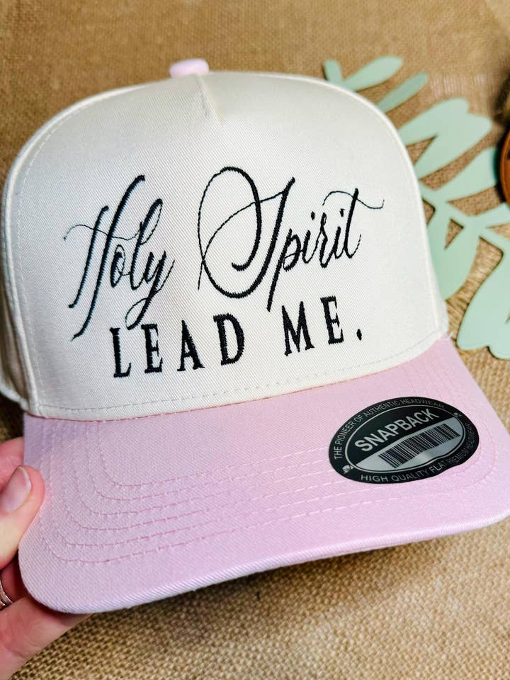Heilige Geest Leid Mij Geborduurde Hoed voor wholesale door Gospel Gear Co