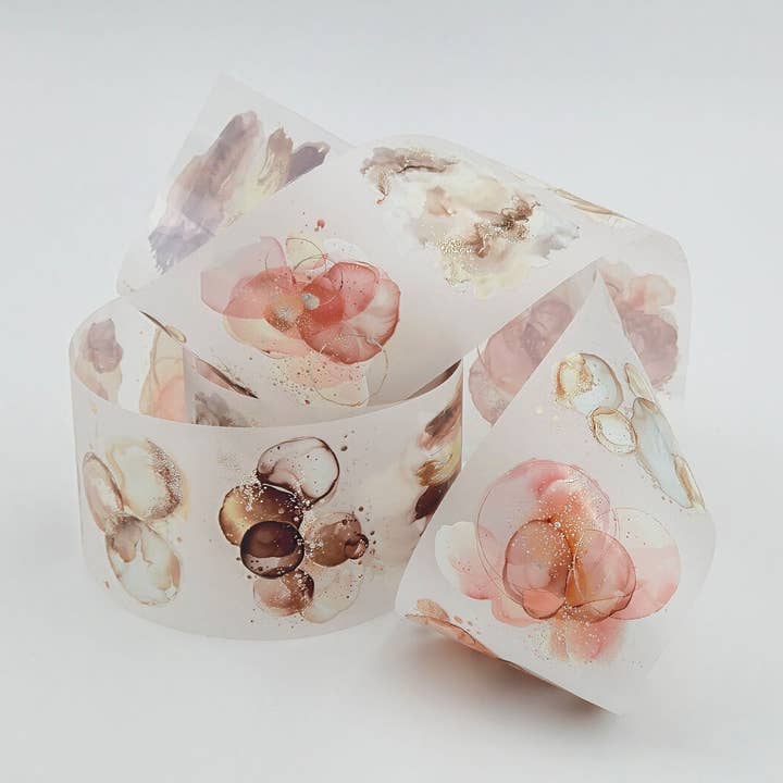 MIC & MIM Premium Paper Shop - Wholesale Washi Tape - MIC | PET Tape (Foiled & Embossed) : Soft Splash0