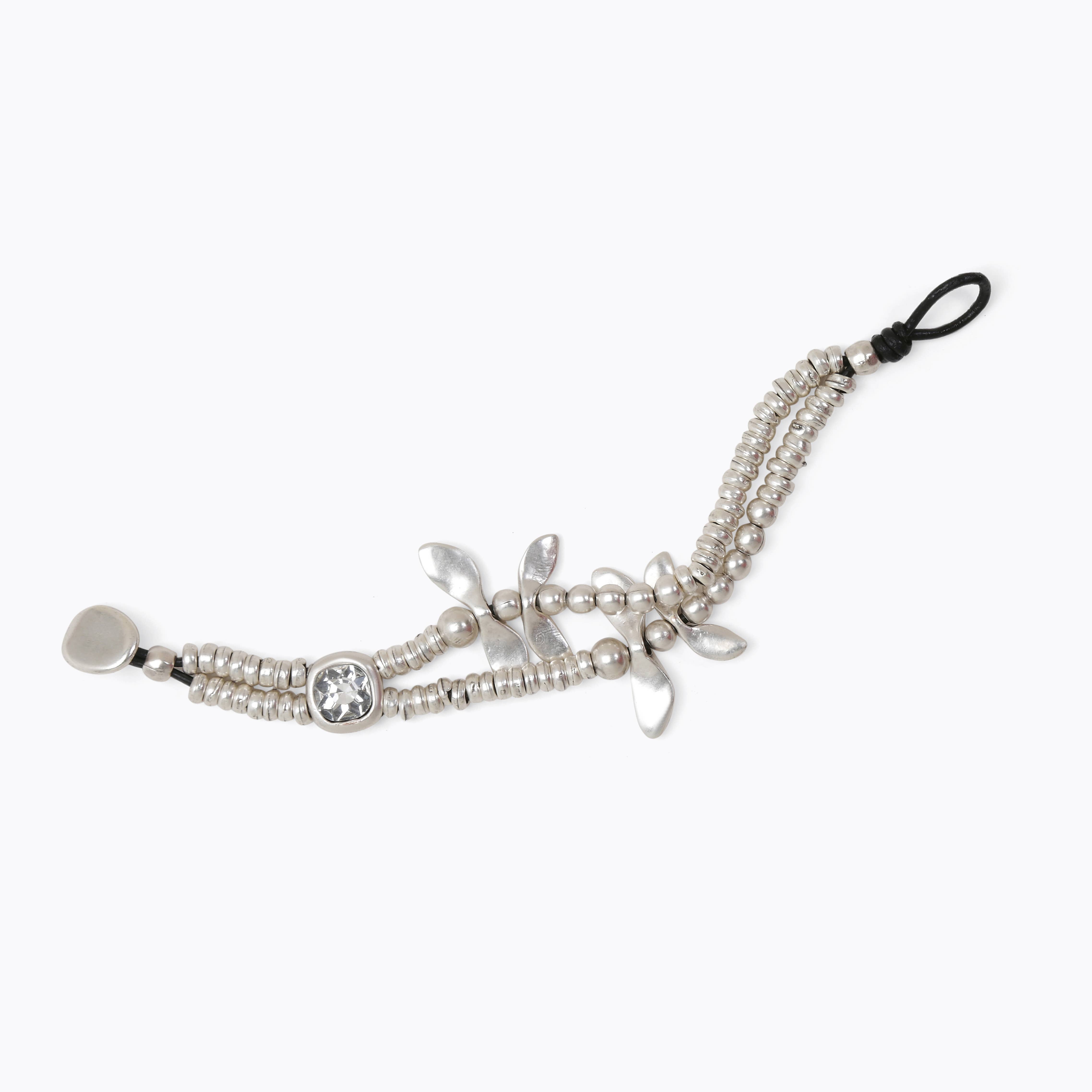 Chanour - Venta al por mayor Pulseras de abalorios/colgantes - Pulsera de peltre hecha a mano - NB21492