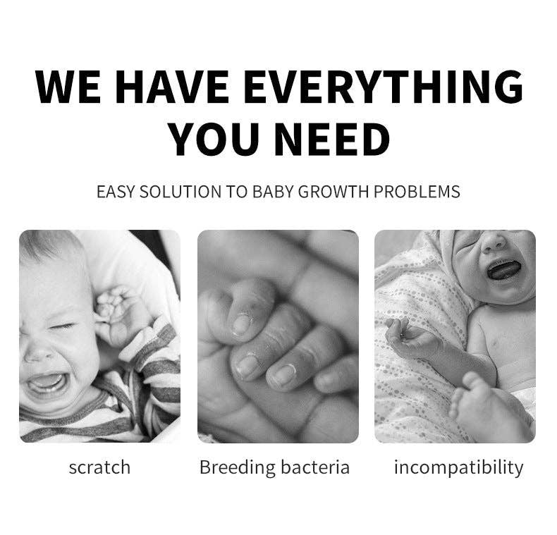 VIGOR - Wholesale Nail Clipper/Scissor - Baby - Baby Nail Trimmer File with Light Safe Electric Nail Clipper2