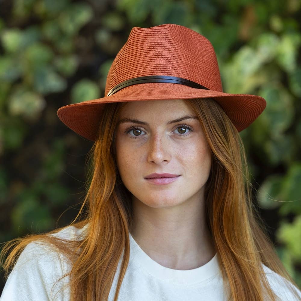 TRAVAUX EN COURS... - Wholesale Straw Hat - Unisex - PAPER HAT leather link32