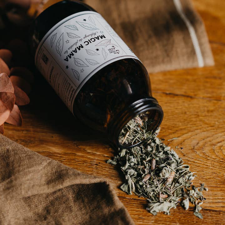 GreenMa - Wholesale Health/Detox Tea - MAGIC MAMA - organic infusion - GLASS JAR4