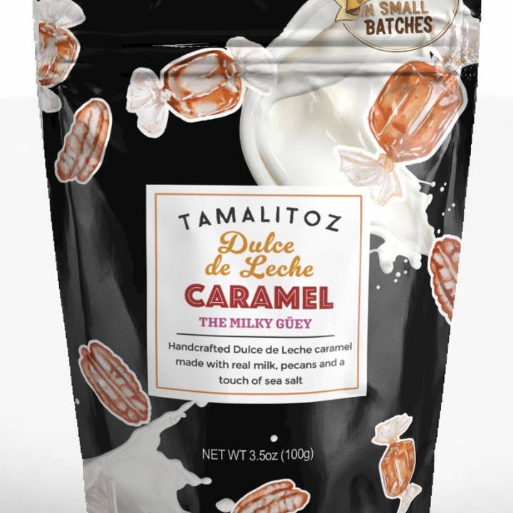 Tamalitoz Dulce de Leche Caramel - The Milky Güey for wholesale by Sugarox Candy Studio LLC