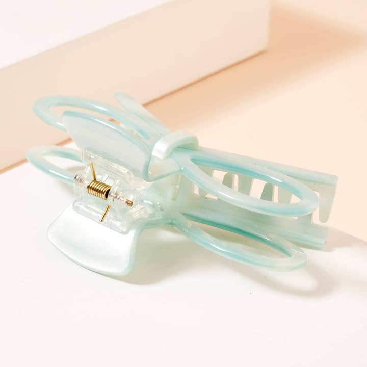 Frem - Wholesale Hair Clip - Women's - Acetate Ribbon Hair Claw