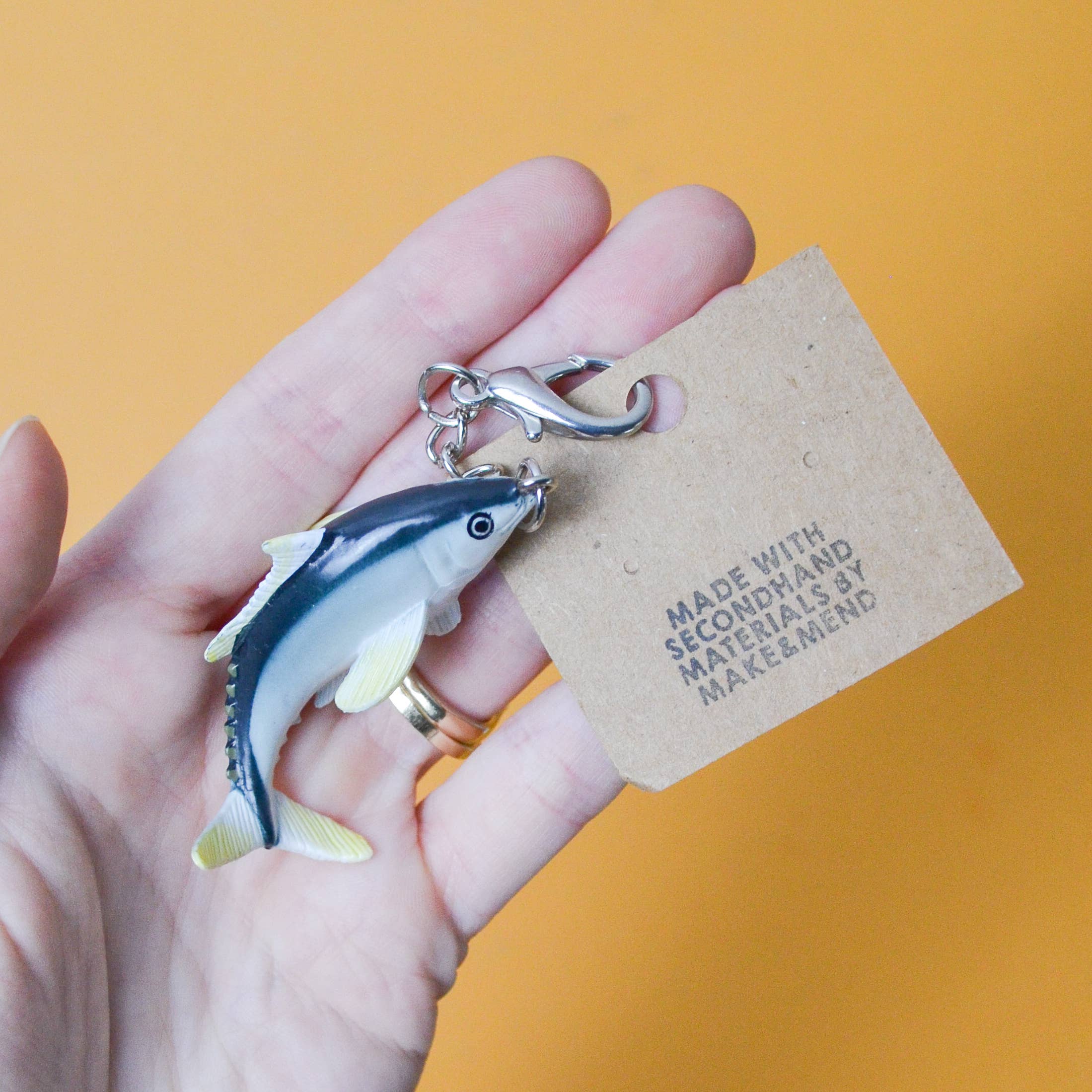 Make & Mend - Wholesale Keychain - Unisex - Lucky Keychain Upcycled3