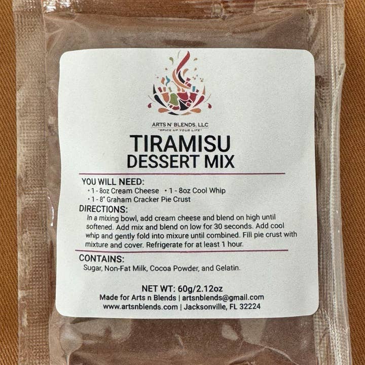 Arts N' Blends - Wholesale DIY Food Kit - Tiramisu Dessert Mix – Easter Brunch Dessert