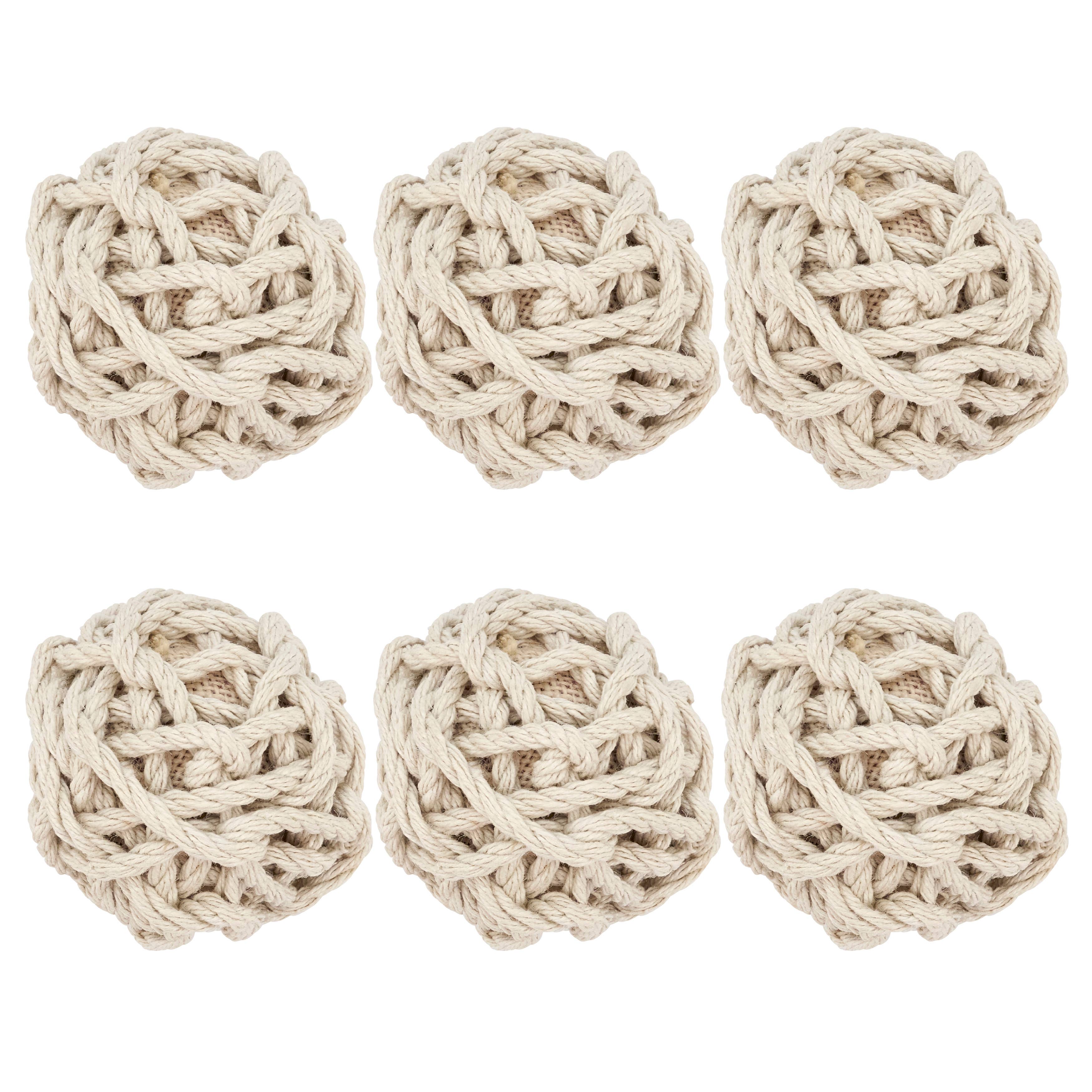 Ivoor Jute touwbaldecoratie voor groothandel op Faire1