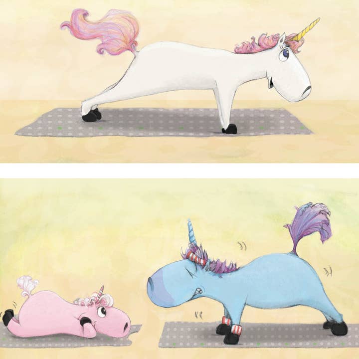 Sleeping Bear Press - Wholesale Book - Kids - Unicorn Yoga hardcover picture book