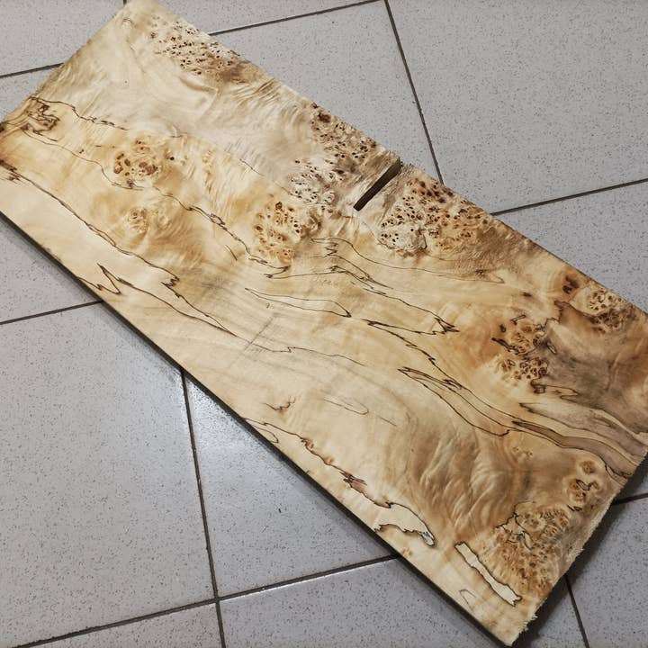 Poplar Burl Wood Block for Guitar Body Woodworking #8 for wholesale by Prut63683