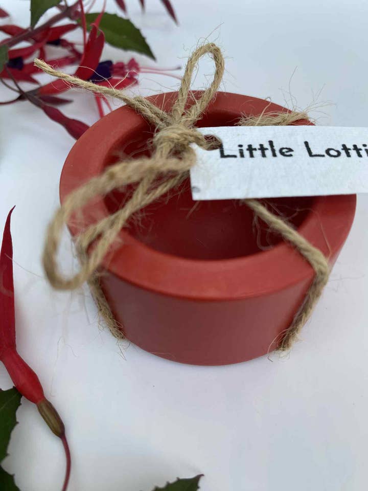 Red Tea Light Holder for wholesale by Little Lottie’s