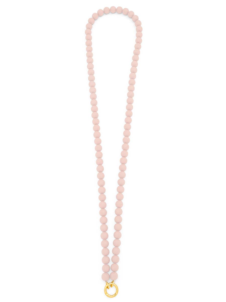 ZENZII Jewelry - Wholesale Beaded/Pearl Necklace - Matte Resin Beaded Crossbody Phone Lanyard9