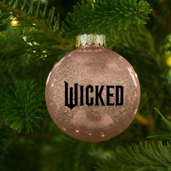 brattybloom - Wholesale Ornament - Good Witch & Bad Witch Glitter Ornament | Plastic | Wizard
