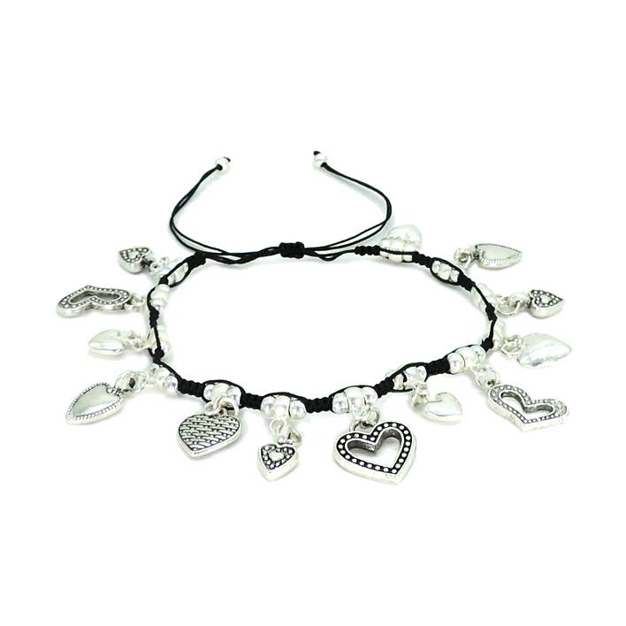 Hjärtan Charm armband för wholesale av Lost in Bali