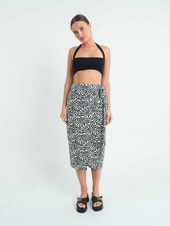 Hera Omslagsskørt for engroshandel hos Bamboo Blonde