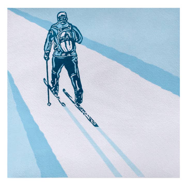 Breaking Trail Art Print for wholesale by PrintsOnTheTrail