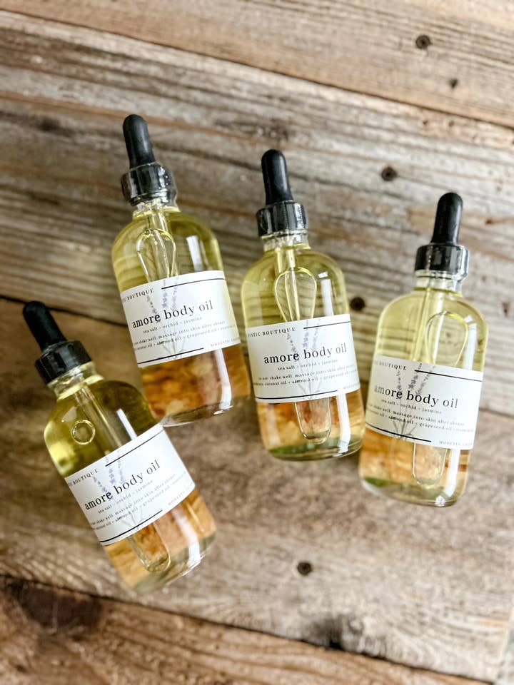 Amore Body Oil for wholesale by Barbara Alanis Handmade