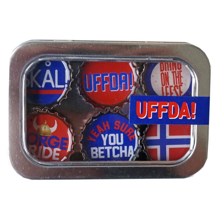 Uffda Magnet - Six Pack for wholesale by Kate's Magnets