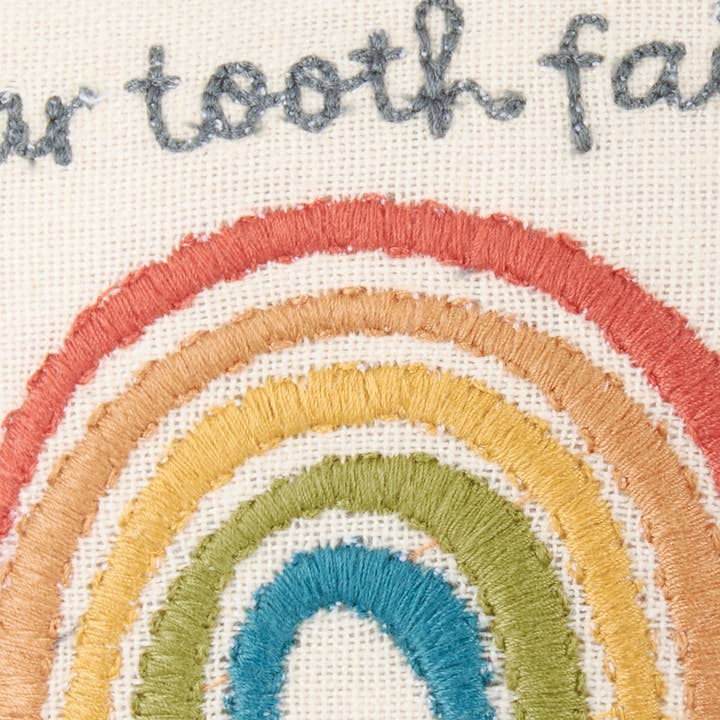 Primitives by Kathy - Wholesale Toothfairy Pillow - Kids - Rainbow Tooth Fairy Pillow