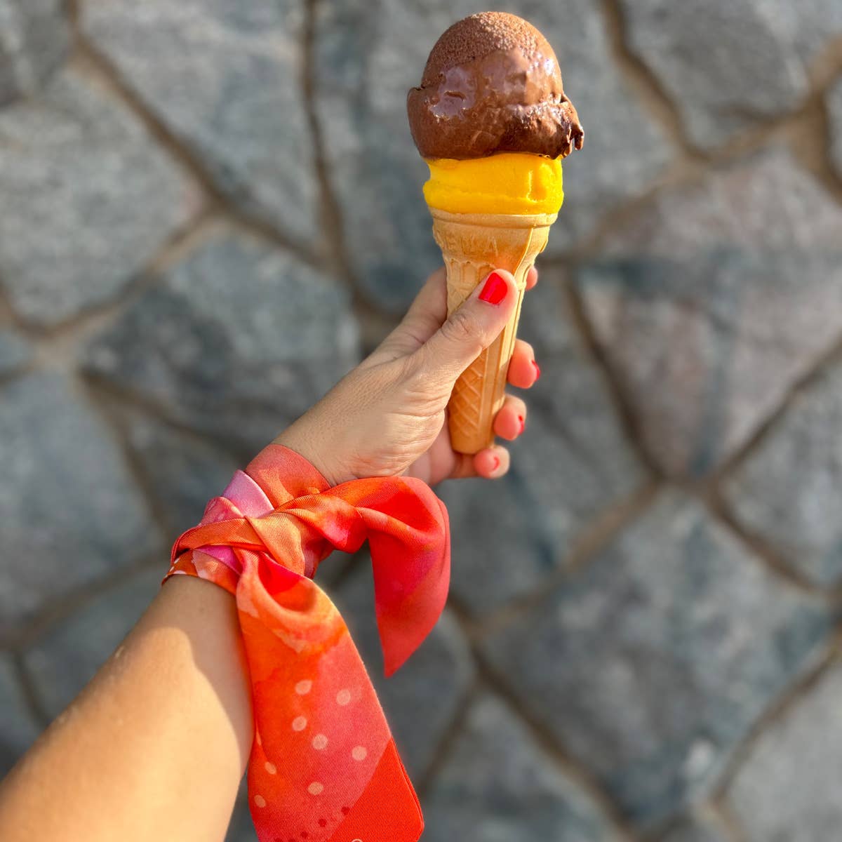 Bonito Mundo - Wholesale Scarf - Women's - Twilly Dreams - Natural Silk Ribbon4