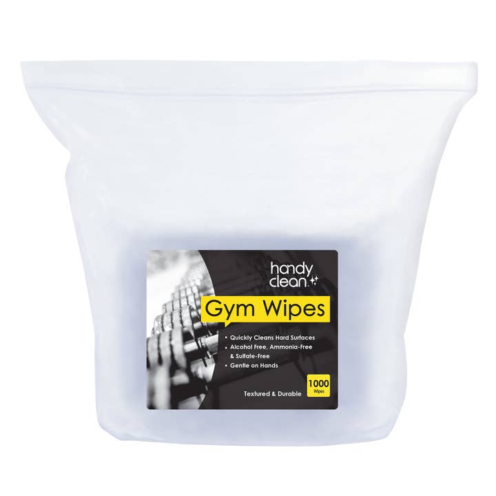 LA Fresh - Wholesale All-Purpose Cleaning Wipes - HandyClean Gym Surface Cleaning Wipes 1000 ct Jumbo Roll