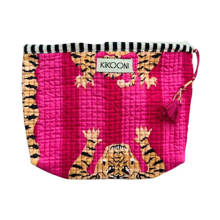 Mini bag "poppy tiger pink" for wholesale by kikooni