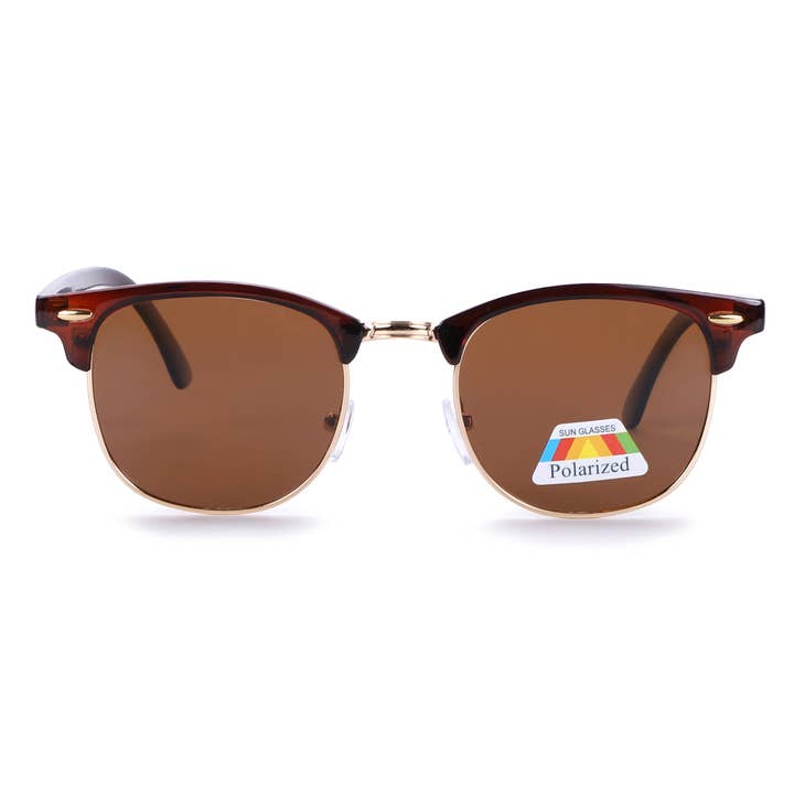 Lunettes de soleil Clubmaster Polarisées Classiques PL1947 pour la vente par Hot Sunglasses Wholesale