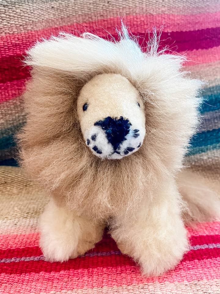 6 „Alpaka-Löwe Stuffy für den Großhandel von Asher Market