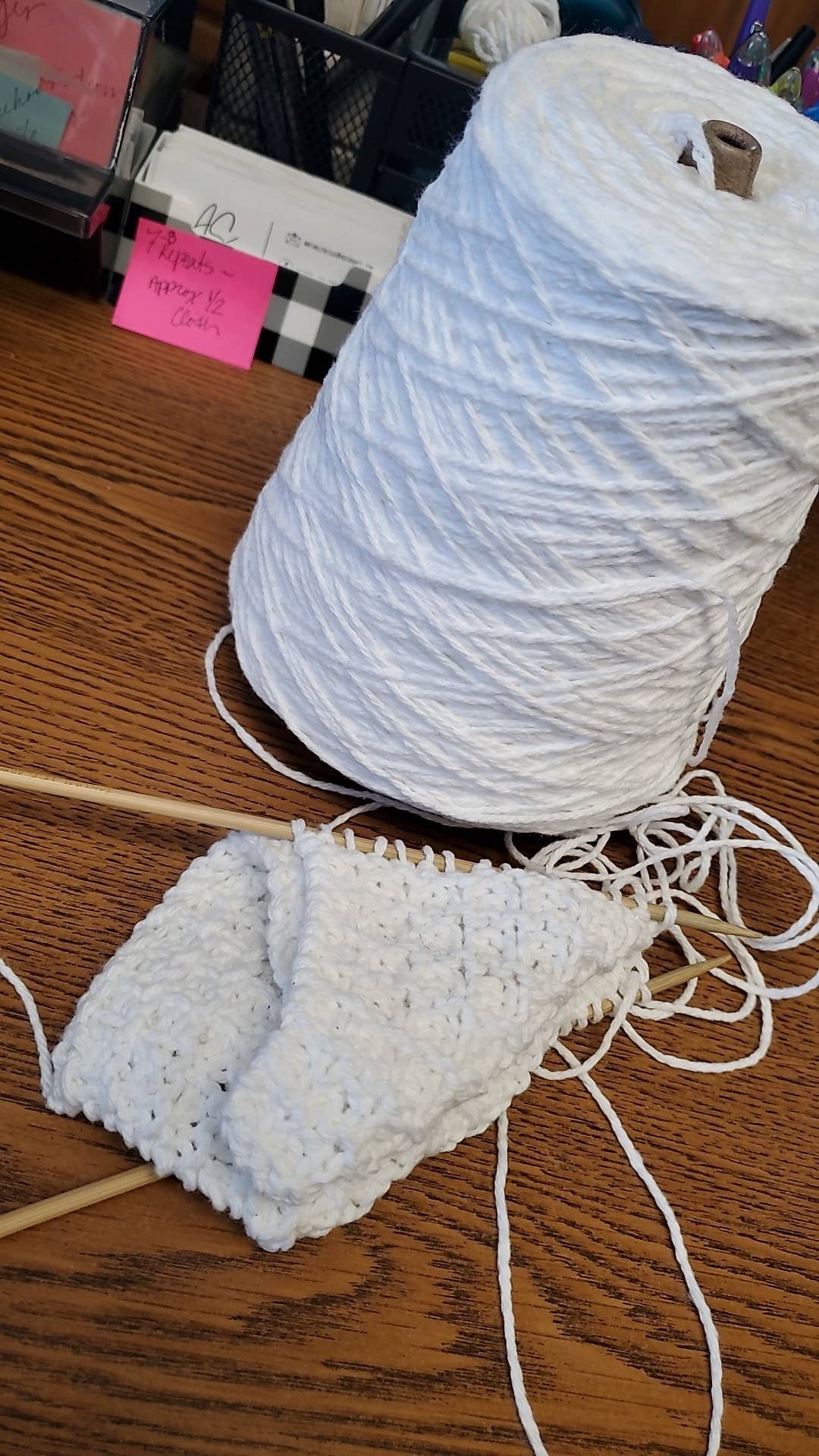 AbbySmilesDesign - Wholesale Wash Cloth - Cotton Waffle Knit Wash Cloths for Spa, handmade1