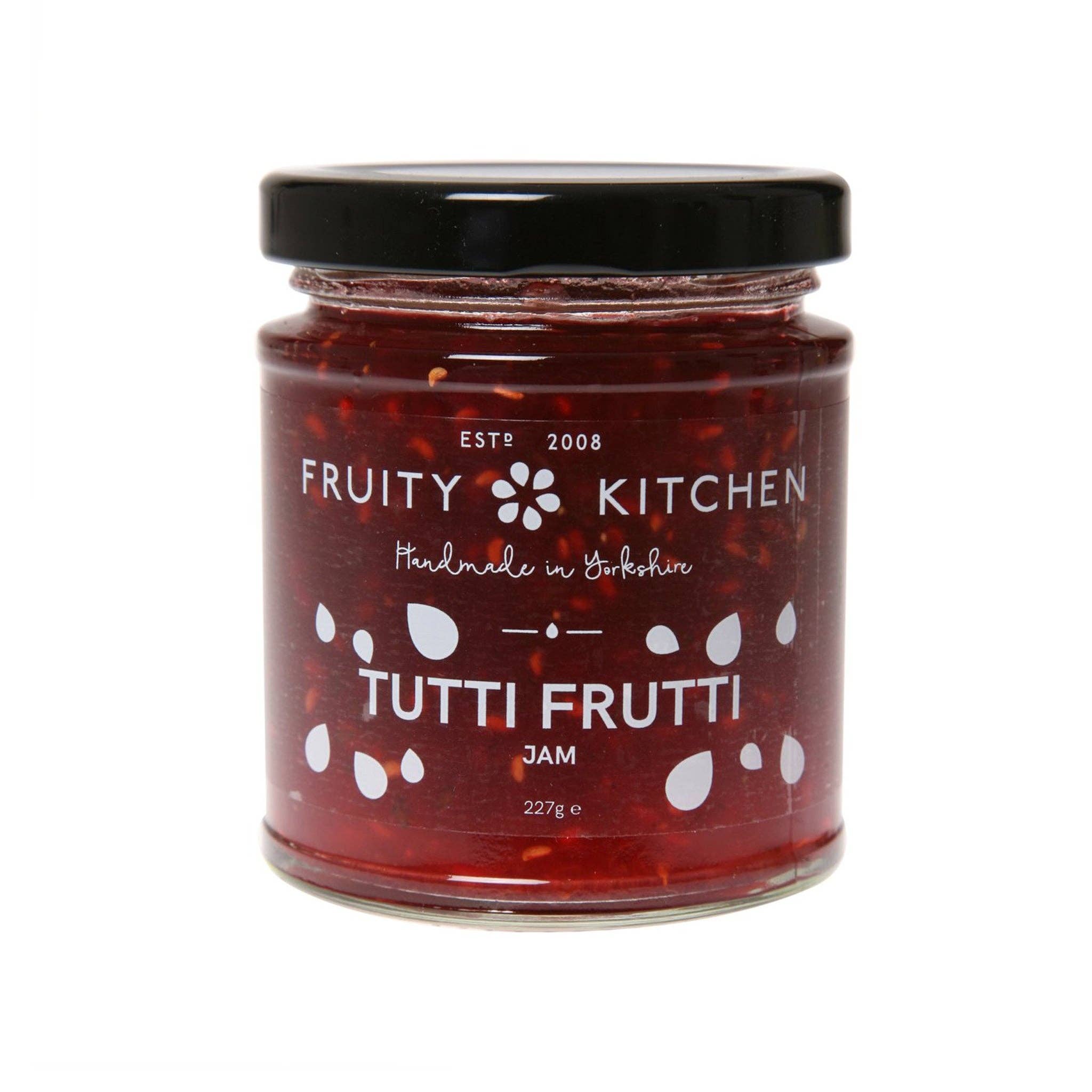 The Fruity Kitchen - Vendita all'ingrosso Marmellata/Gelatina - Marmellata Tutti Frutti: Cestino/Regalo/Vendita al dettaglio0