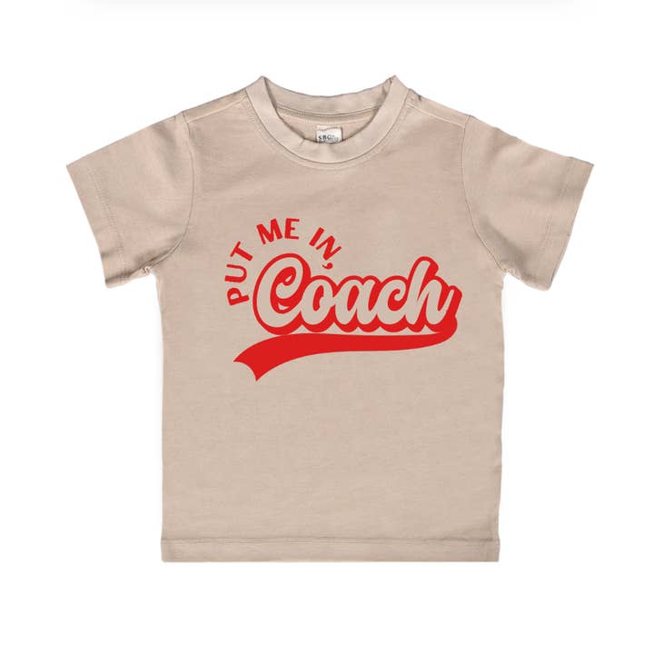 Put Me In, Coach Tee for wholesale by SBG Co.