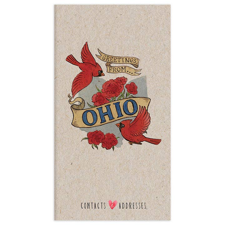 Libreta de direcciones de Ohio para venta al por mayor de TF Publishing - Paper Goods