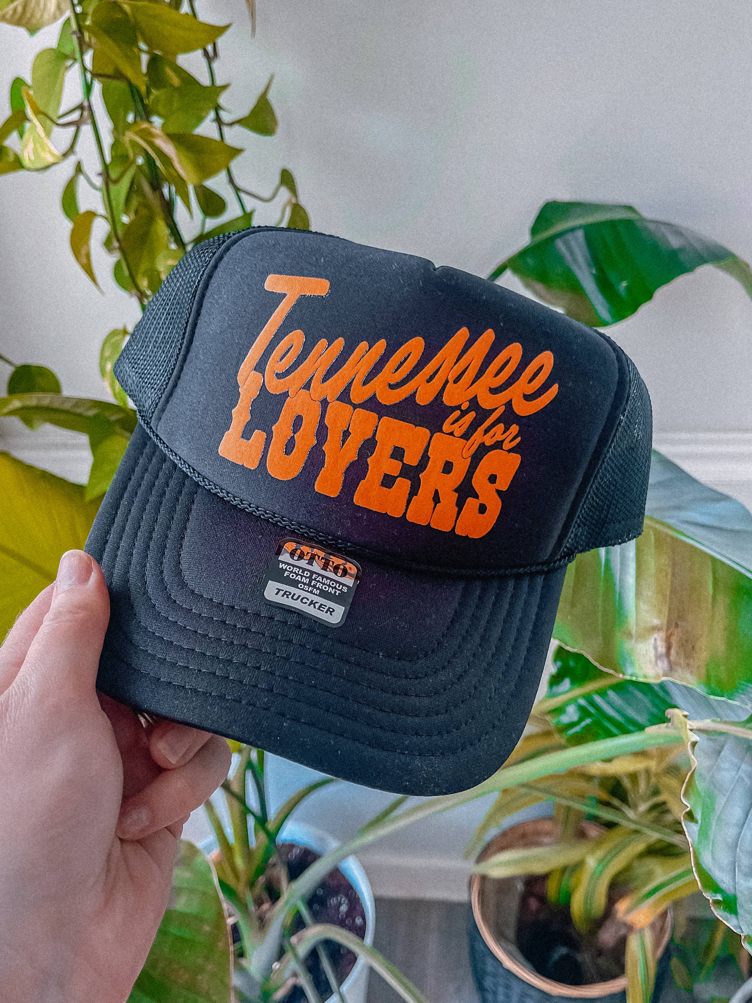 The Clandestine Underground - Wholesale Trucker Hat - Unisex - For Lovers, Tennessee Western Trucker Hat (Orange)7