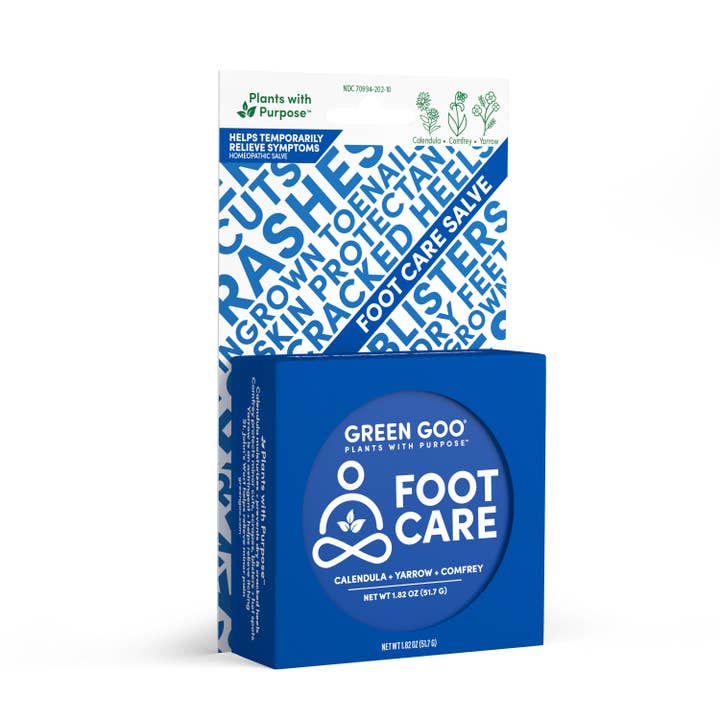 Foot Care Tin for wholesale by Green Goo by Sierra Sage Herbs