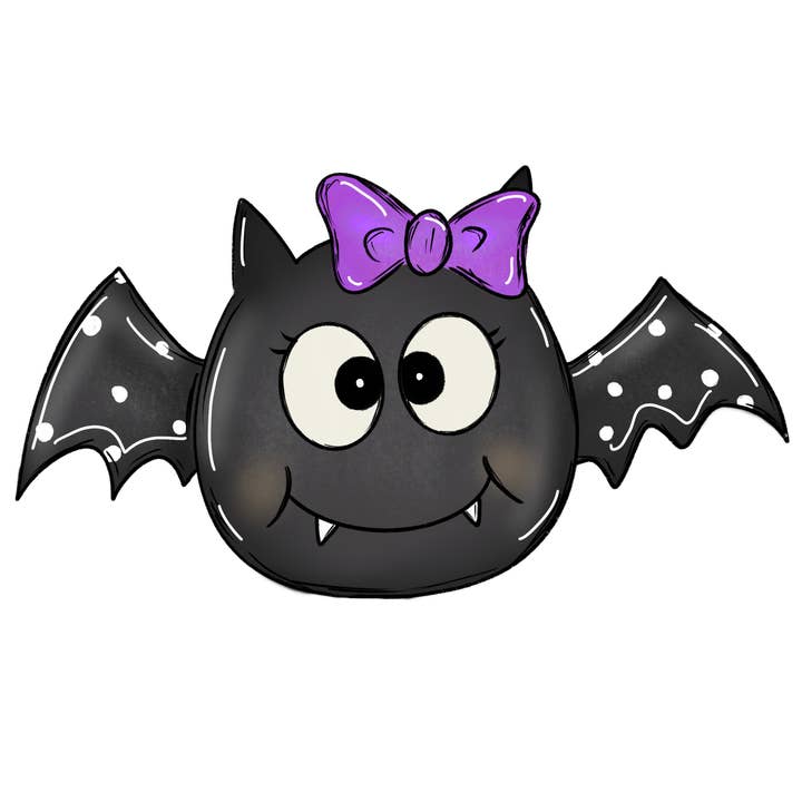 Pipistrello di Halloween, insegna in legno, DECOE-W-003 per la vendita all'ingrosso da parte di DecoExchange