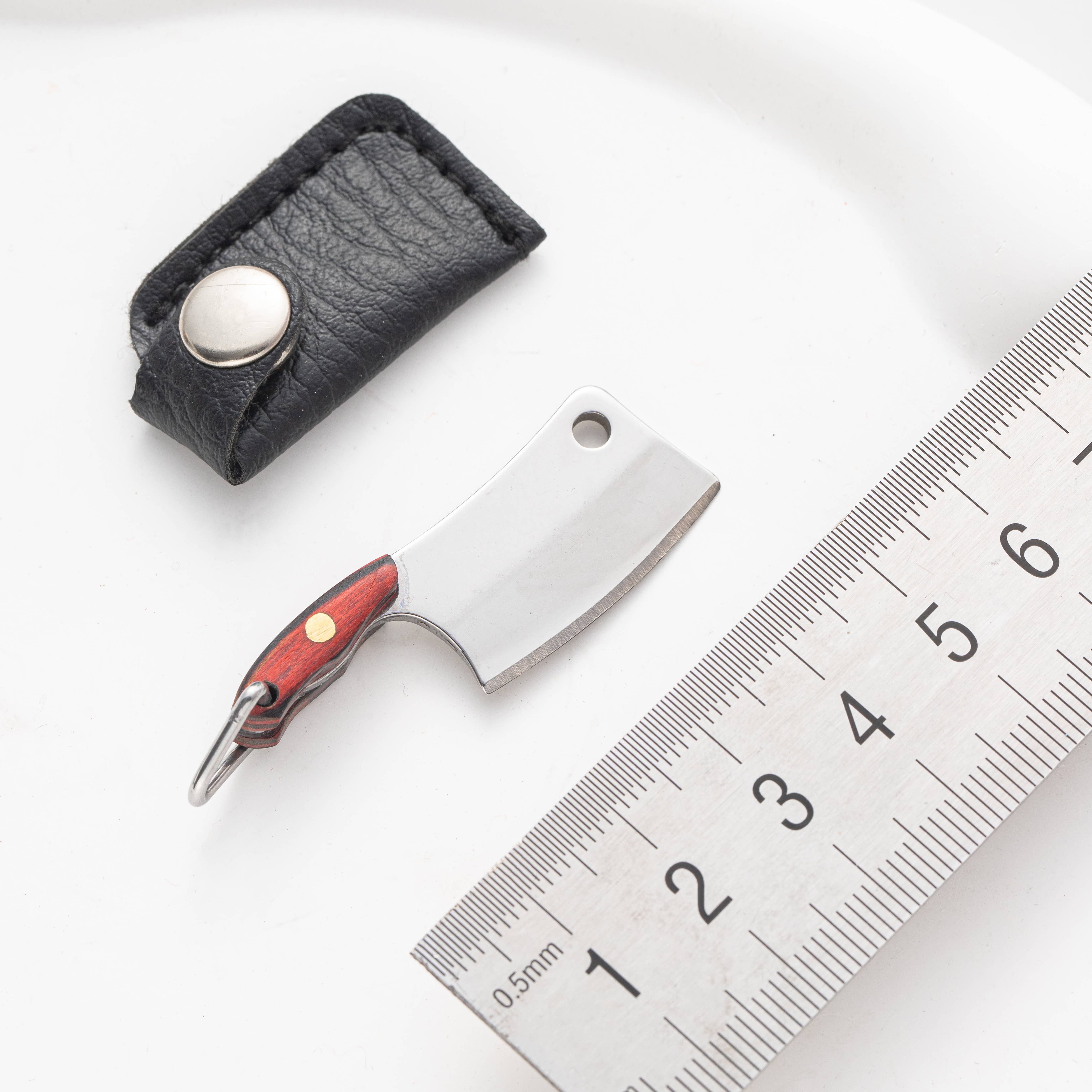 Real Sic - Wholesale Zakmes/houder - Mini inklapbaar EDC zakmes aan sleutelhanger – praktische zakbijl1