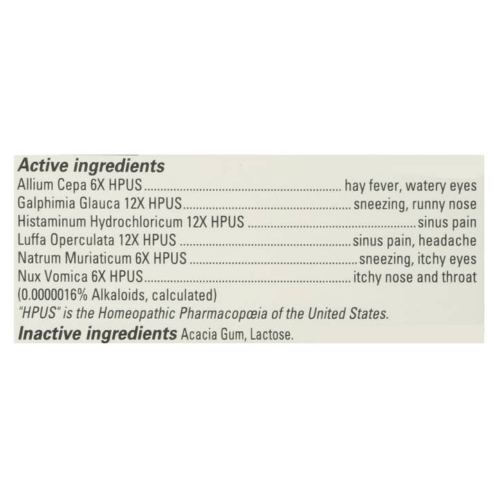 Everyday Supply Co - Wholesale Oral Supplement/Vitamin - Hyland's - Seasonal Allergy Relief - 1 Each-60 Tab